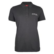 Polo-Shirt, grau, (Damen)